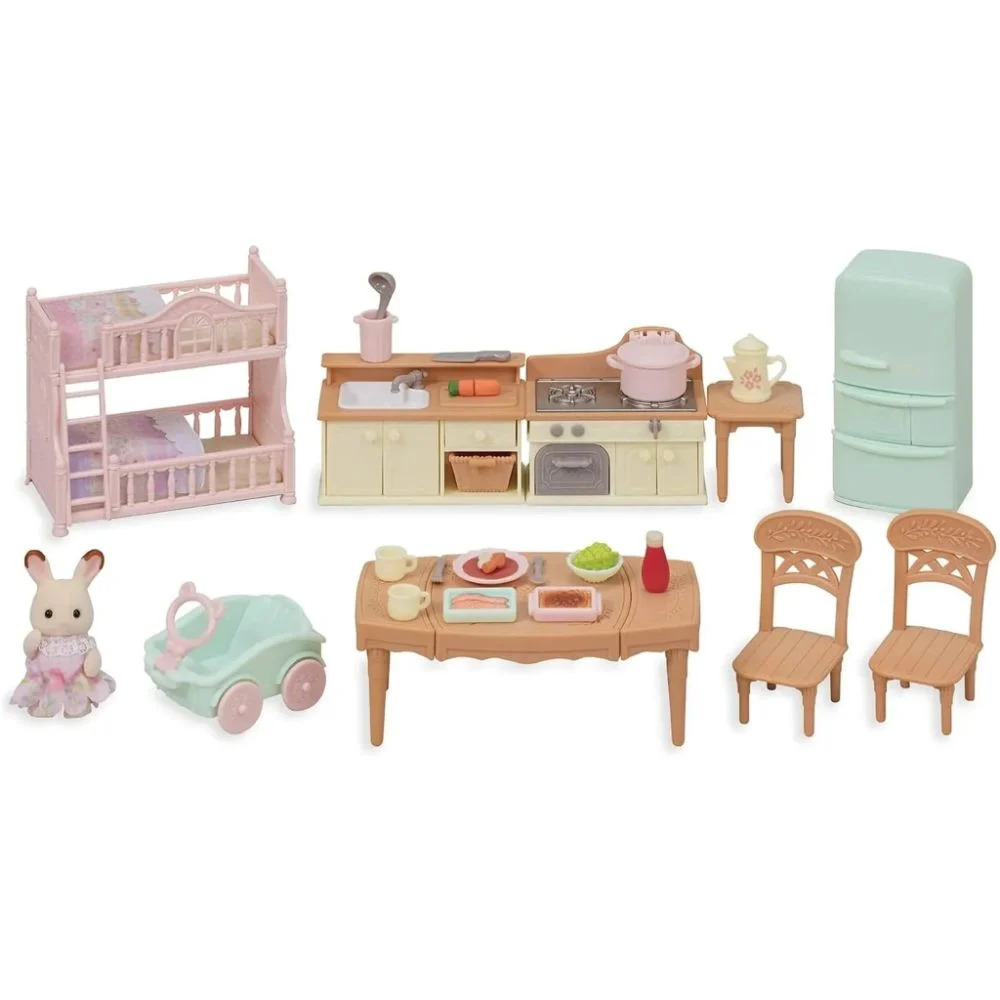 Country Home Furniture Set - Family Cooking Collection