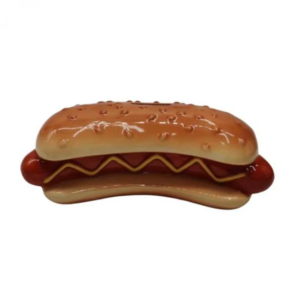 Dolomite Hot Dog Money Bank - 22.5cm