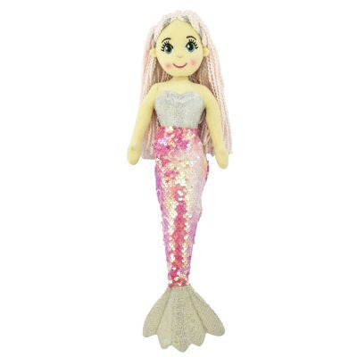 Mermaid Doll 45cm - Mia Irridescent Pink