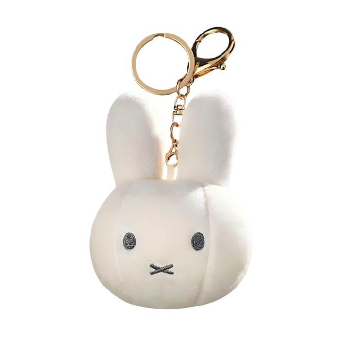 Miffy Soft Plush White Keyring