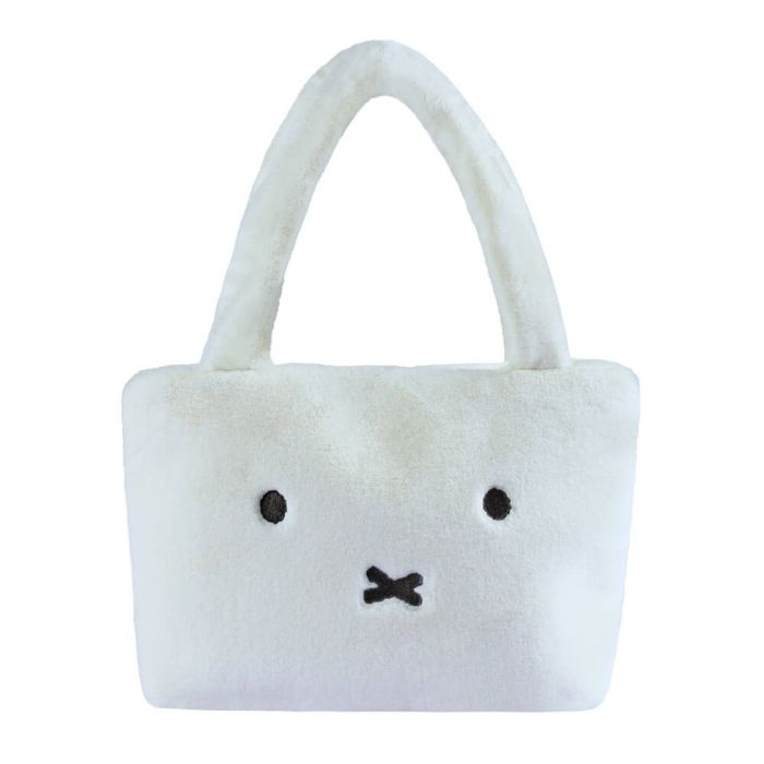 Miffy Deluxe Plush White Bag 25cm