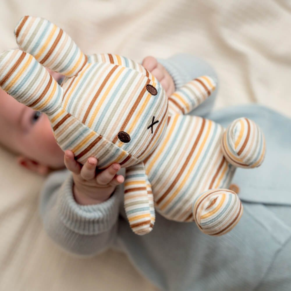 Miffy Vintage Stripes All Over Small Soft Toy