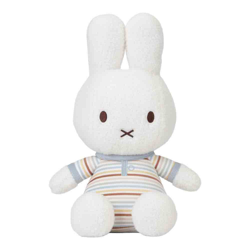 Miffy Vintage Stripes Medium Soft Toy 35cm