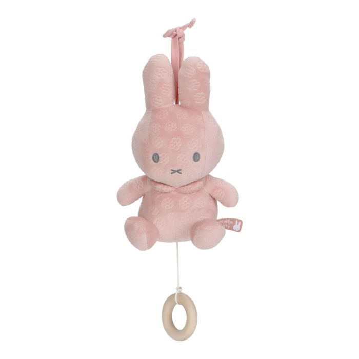 Miffy Flowers Pink Musical Pulldown