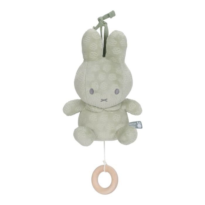 Miffy Flowers Green Musical Pulldown