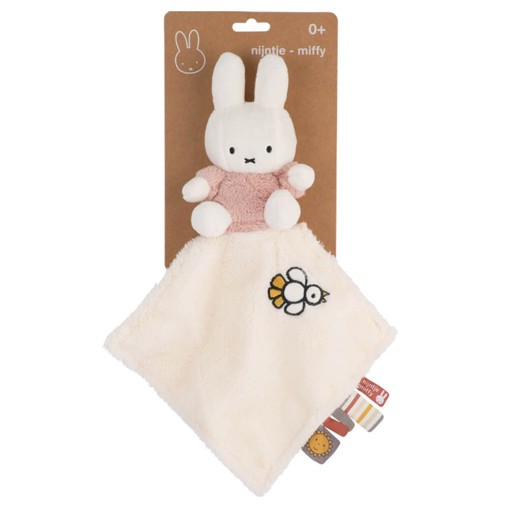 Miffy Fluffy Cuddle Cloth Pink