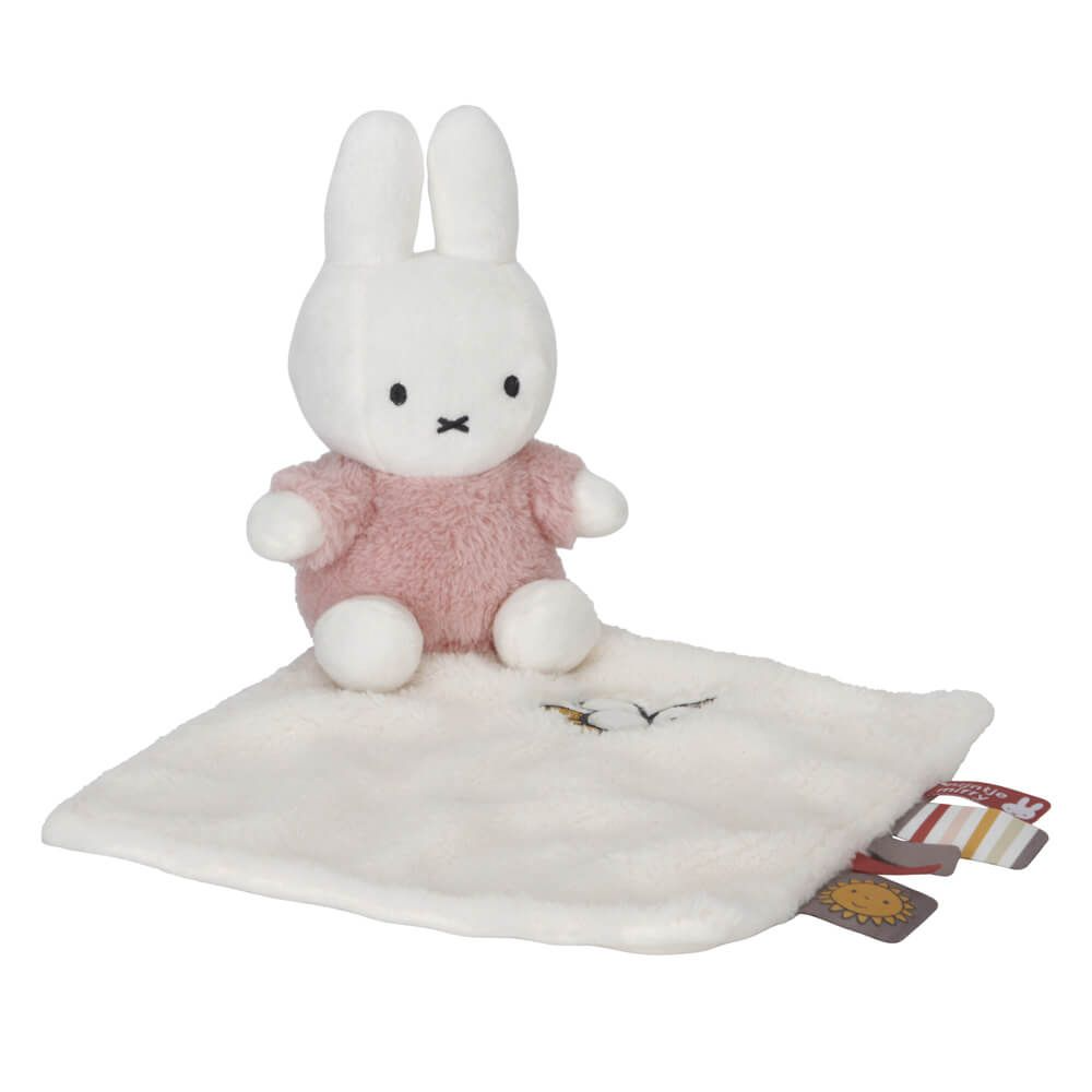 Miffy Fluffy Cuddle Cloth Pink