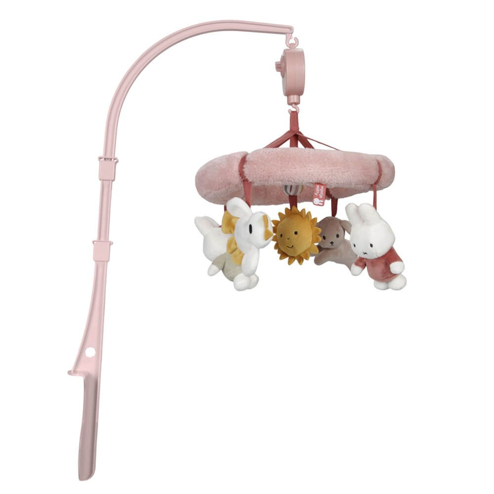 Miffy Fluffy Musical Mobile - Pink