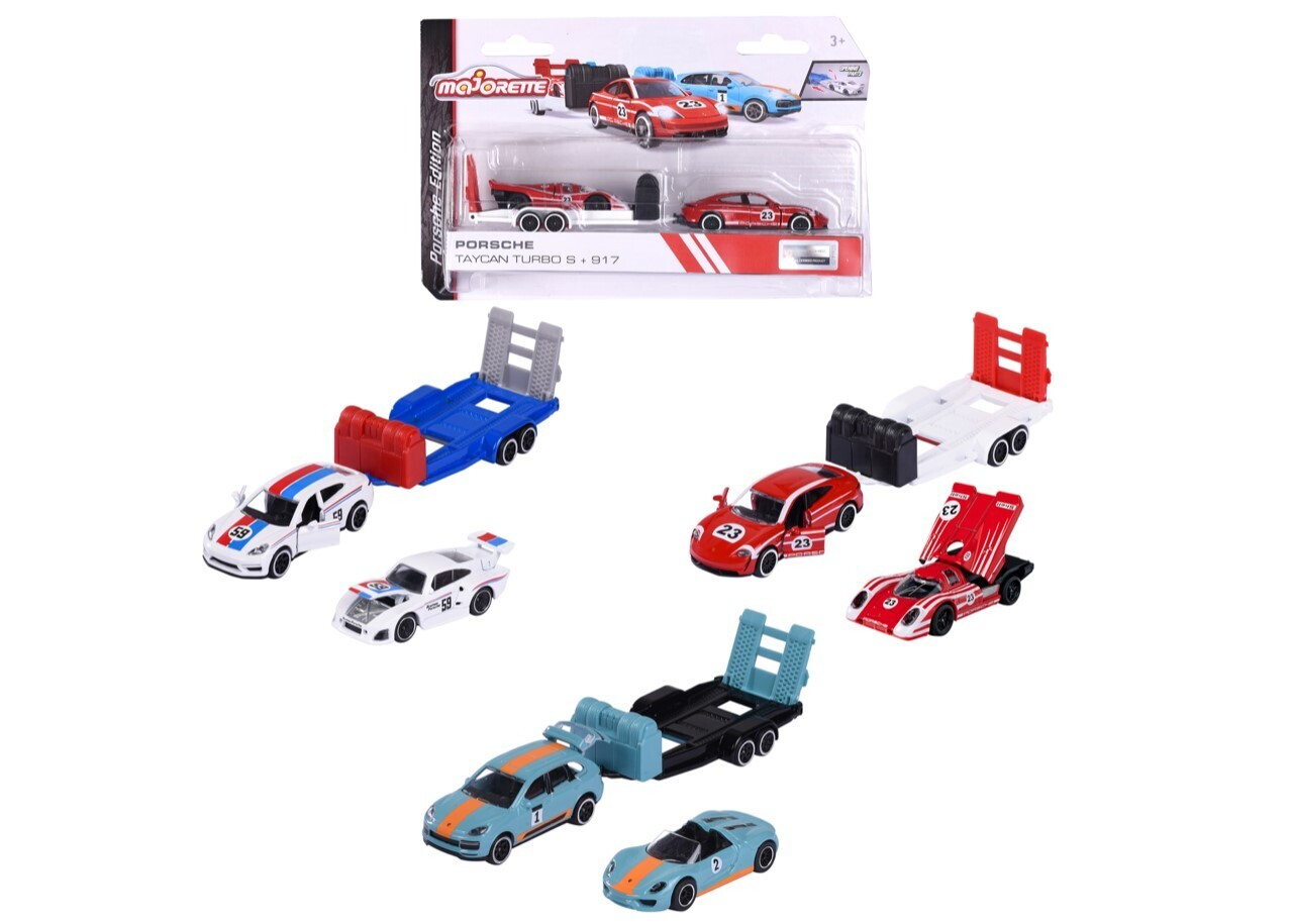 Porsche Motorsport Race Trailer 3 Asst H/S