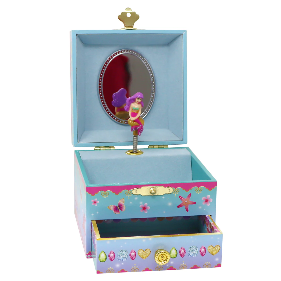 Enchanted Mermaid Musical Jewellery Box - Small