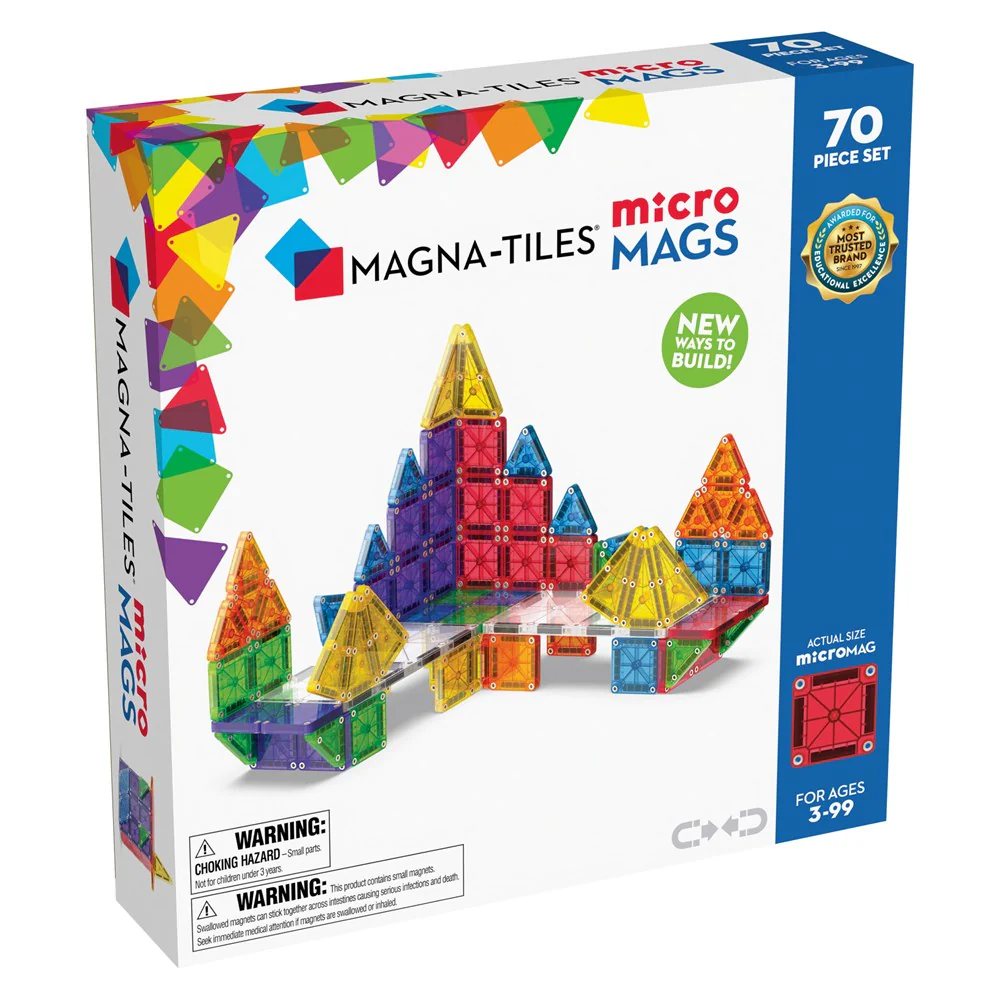 Magna-Tiles Micro Mags 70pc