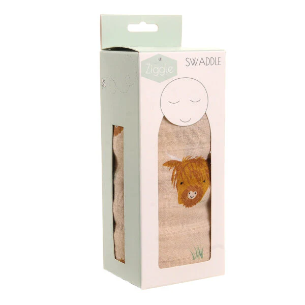 Swaddle - Highland Cow