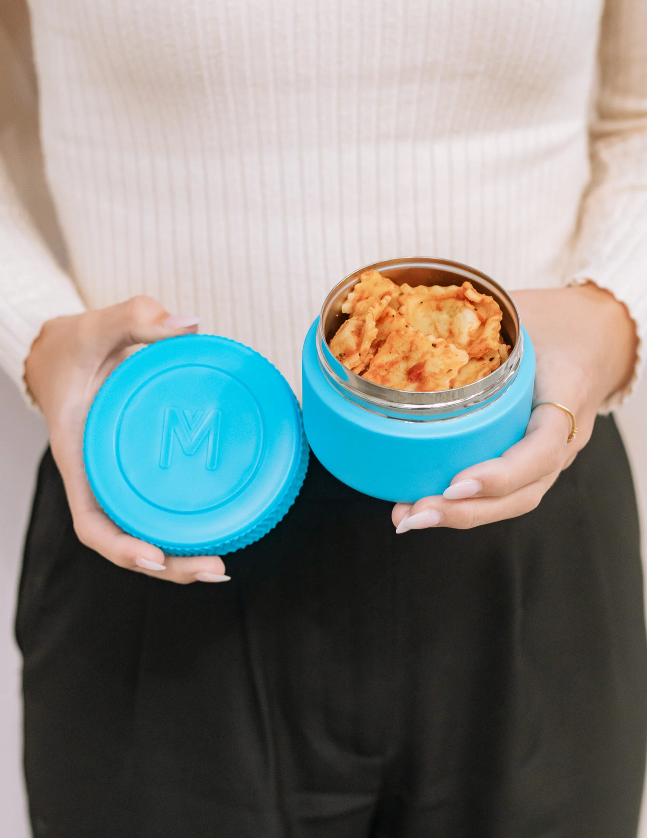 Insulated Mini Food Jar  - Coastal