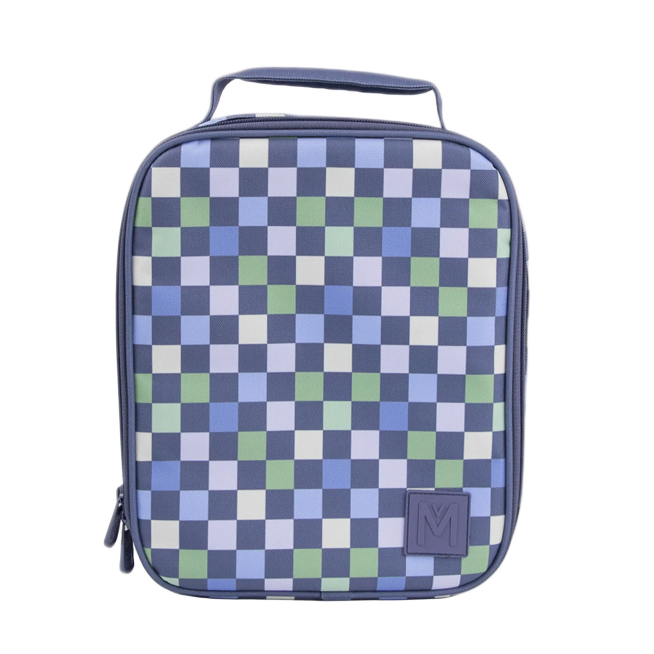 MontiiCo Large Insulated Lunch Bag - Checkmate