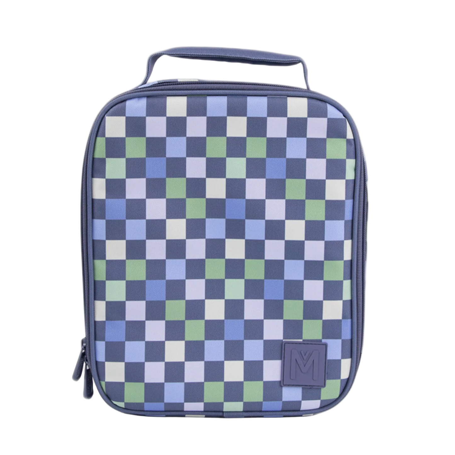 MontiiCo Large Insulated Lunch Bag - Checkmate