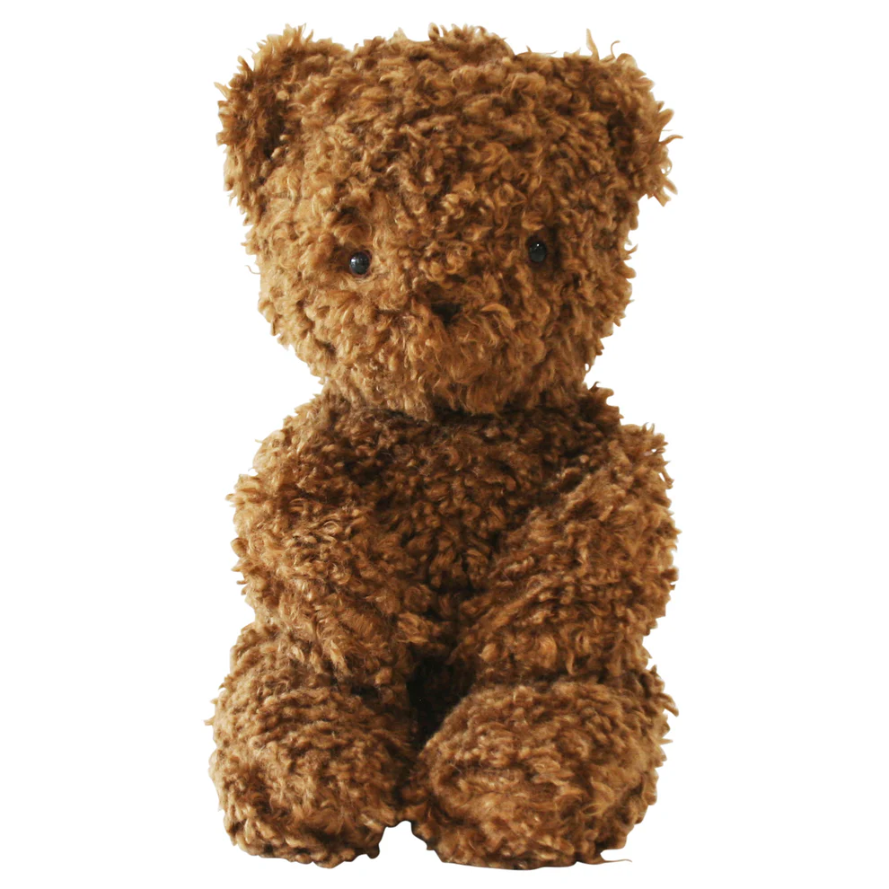 Charlie Sherpa Baby Bear - Chocolate