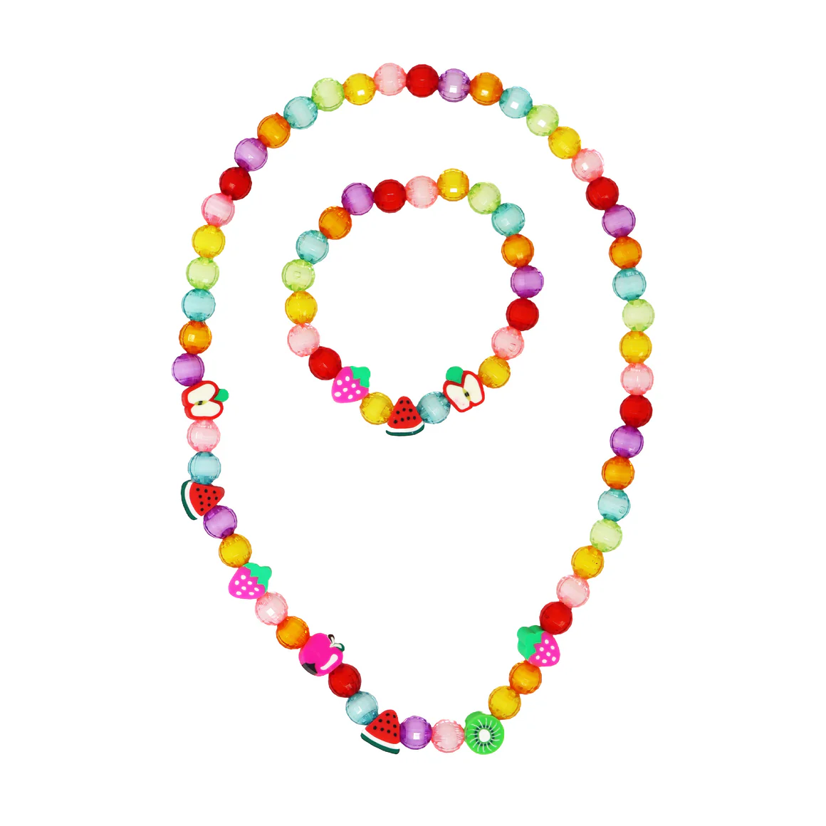 Fruit Bracelet and Necklace Set