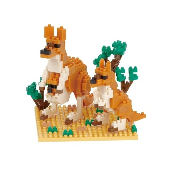 Nanoblock-Big Kangaroo and Joey