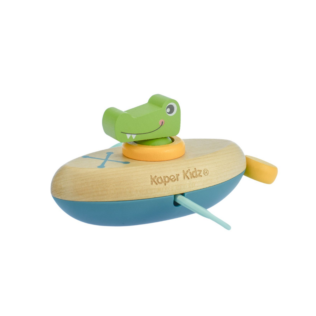 Animal Pull-string Water Canoe - assorted