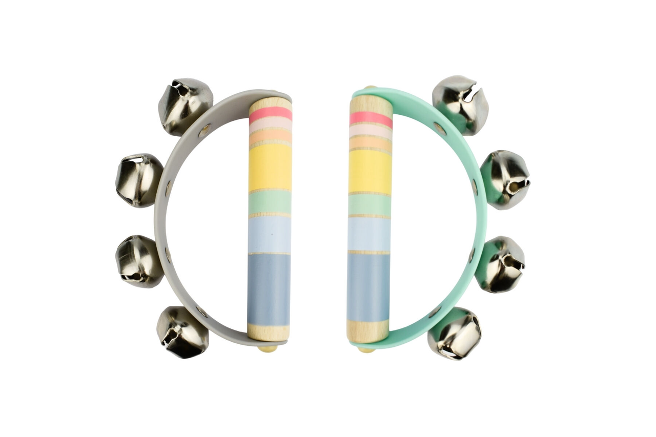 Rainbow Handbell Cluster