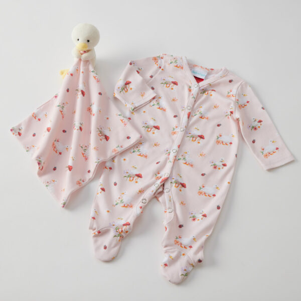 Waddling Around Romper & Comforter Set