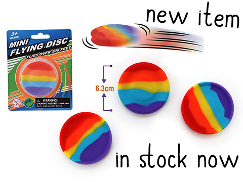 Mini Rainbow Flying Disc