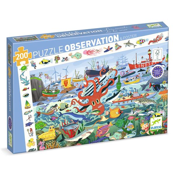 200pc Observation Puzzle - Sercrets of the Sea