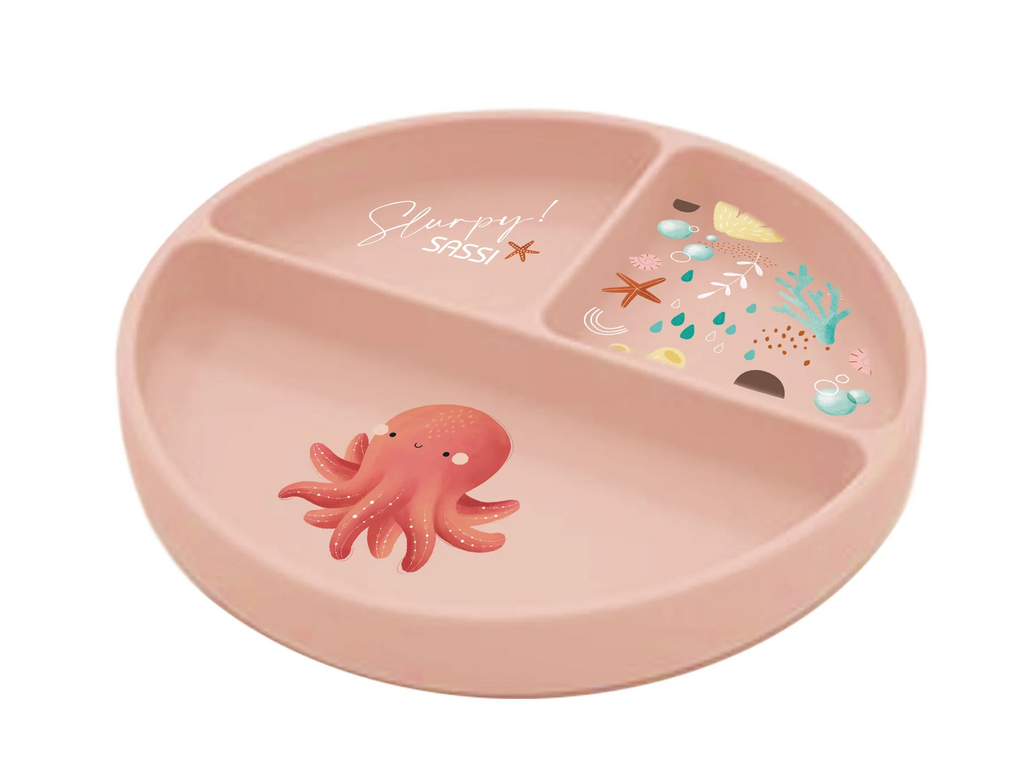 Silicone Divided Plate