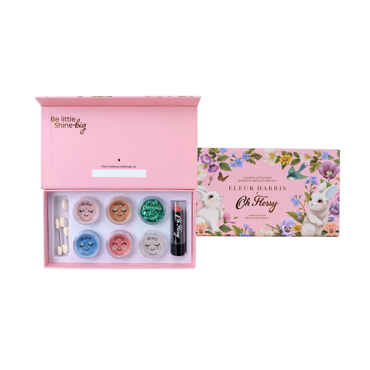 Oh Flossy X Fleur Harris - Garden of Dreams Makeup and Glitter Set