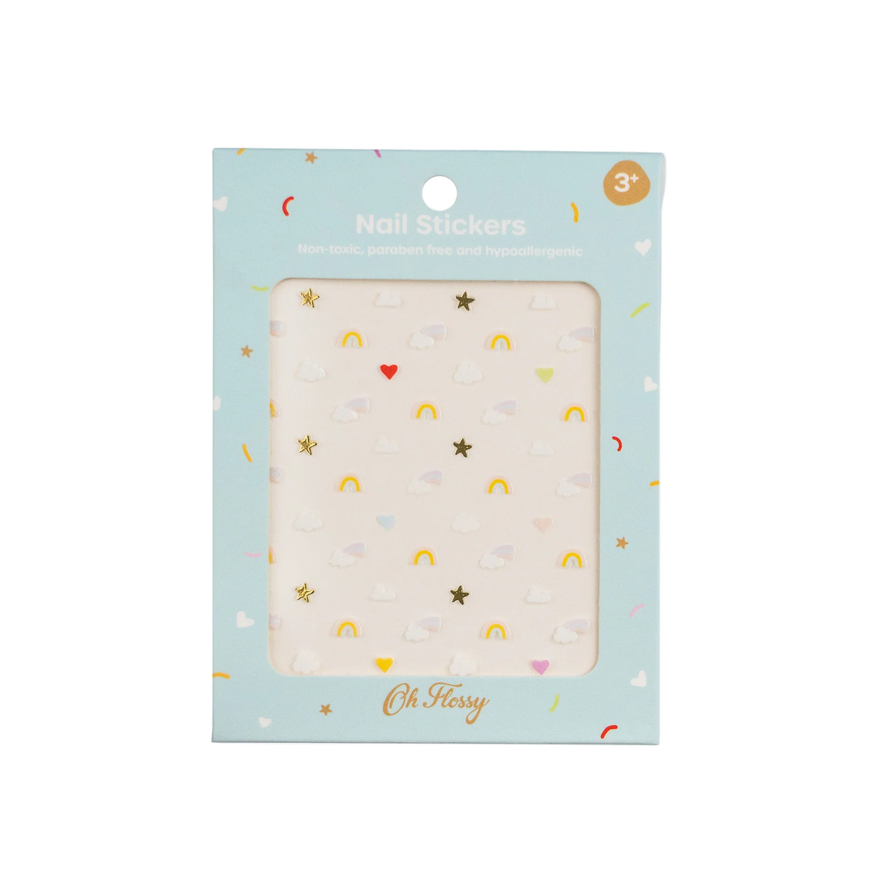 Oh Flossy Nail Stickers - Sky