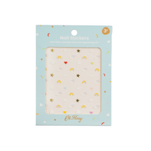 Oh Flossy Nail Stickers - Sky
