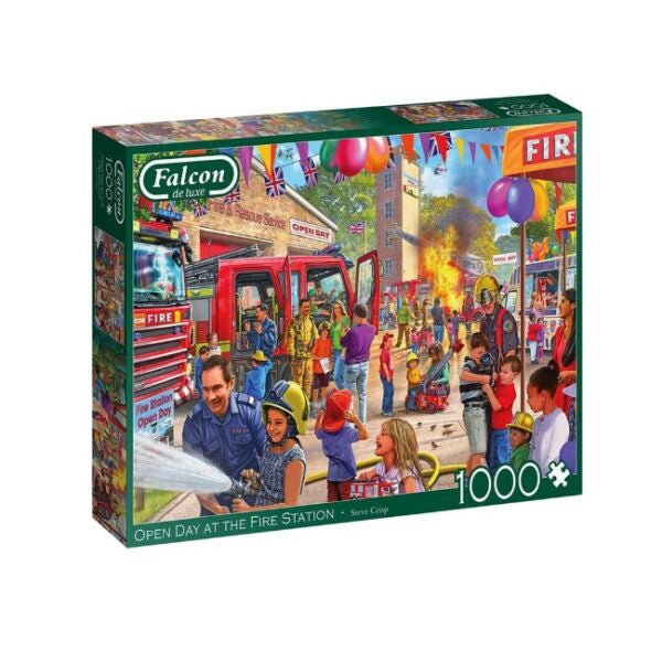 1000 pc Puzzle - Falcon de Luxe / Open Day At The Fire Station