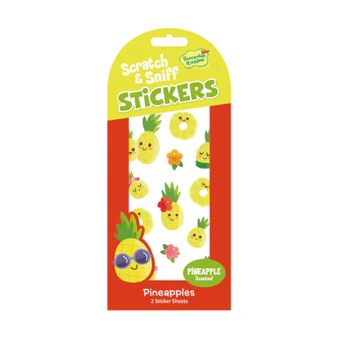 Scratch & Sniff Stickers - Pineapple
