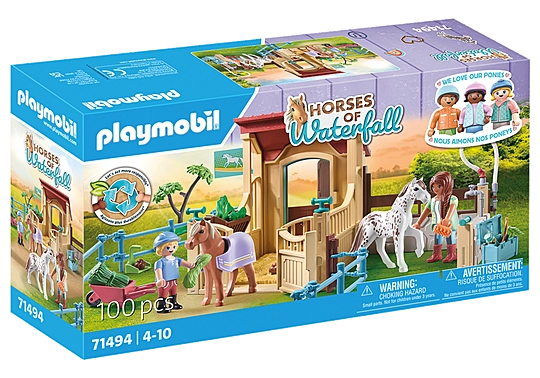Horses of Waterfall - Stable 100 pcs 71494