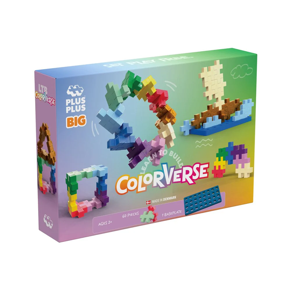 Big Learn To Build Colourverse 60pc