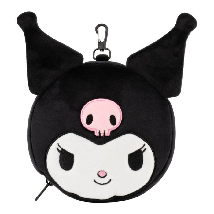 Kuromi Travel Pillow and Eye Mask Set