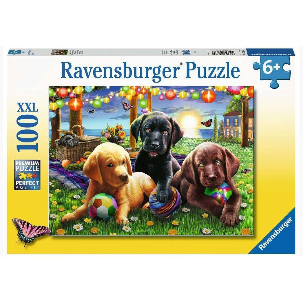 100pc Puppy Picnic Puzzle