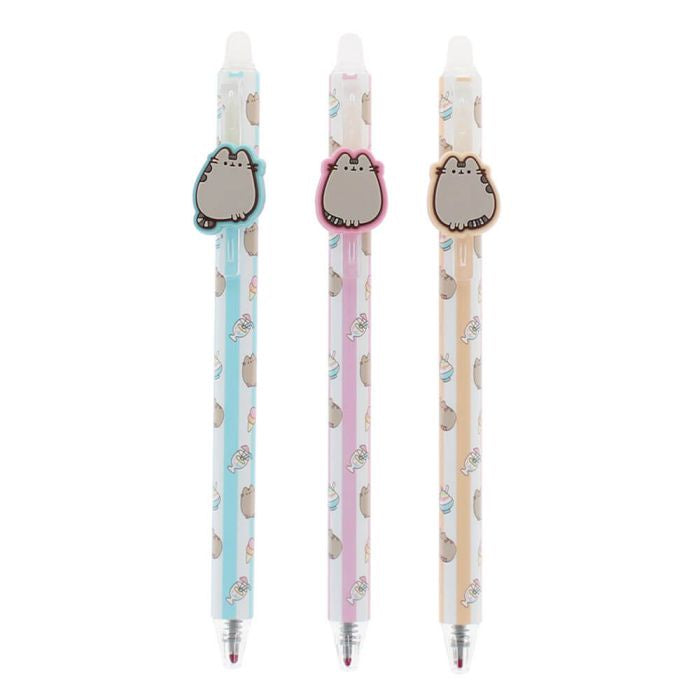 Pusheen Tropical Vacation Erasable Gel Pens 3 ASST