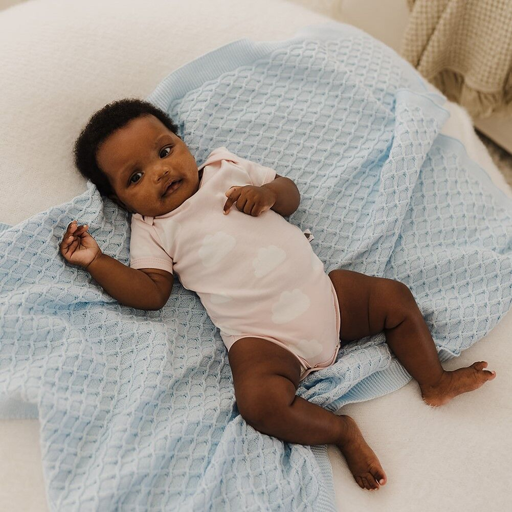 Clouds Bodysuit - Pink