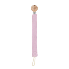 100% Cotton Pacifier Clip - Lilac