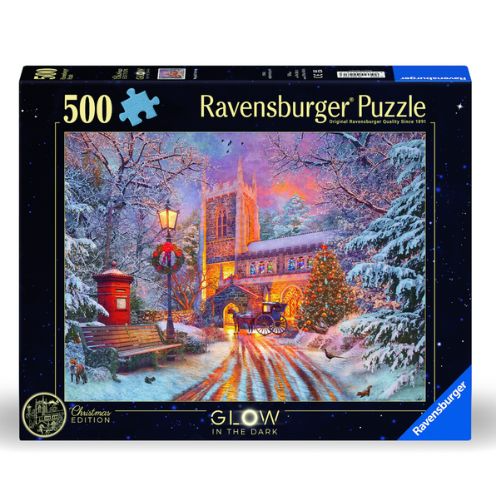 500 pc Puzzle - Magical Christmas Glow in the Dark