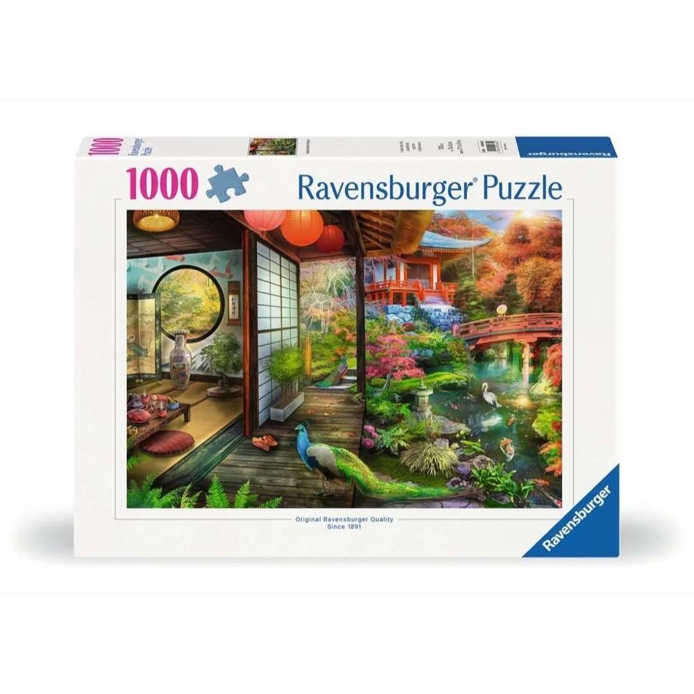 1000pc Puzzle - Japanese Garden Treehouse