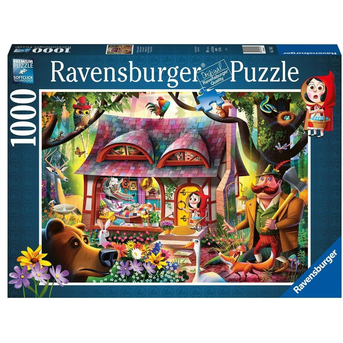 1000 pc Puzzle - Come in, Red Riding Hood