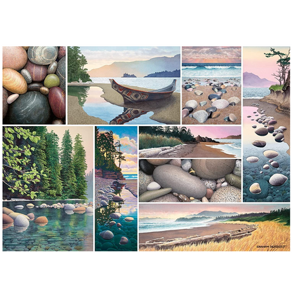1000 pc Puzzle - West Coast Tranquility