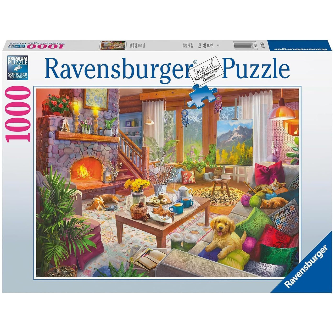 1000 pc Puzzle - Cozy Cabin