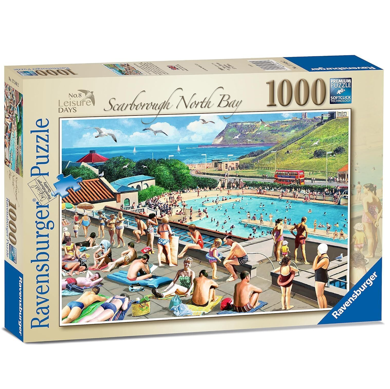 1000 pc Puzzle - Leisure Days - Scarborough