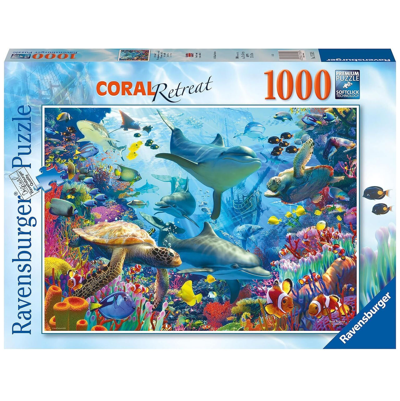 1000 pc Puzzle - Coral Retreat