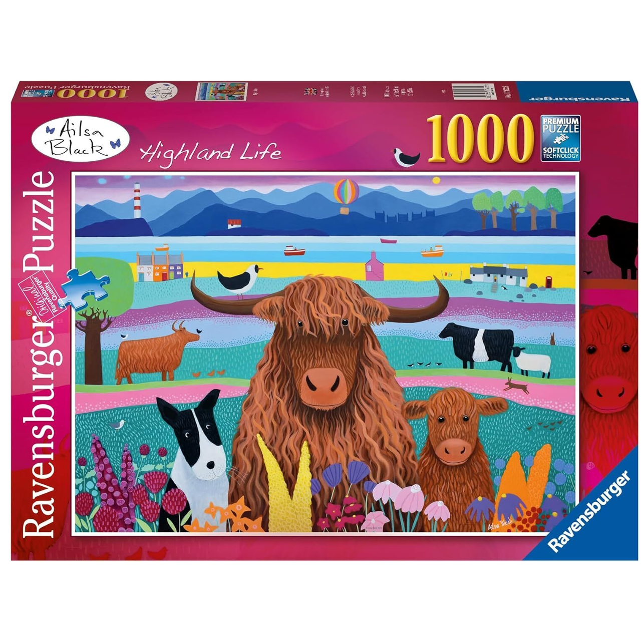 1000 pc Puzzle - Highland Life