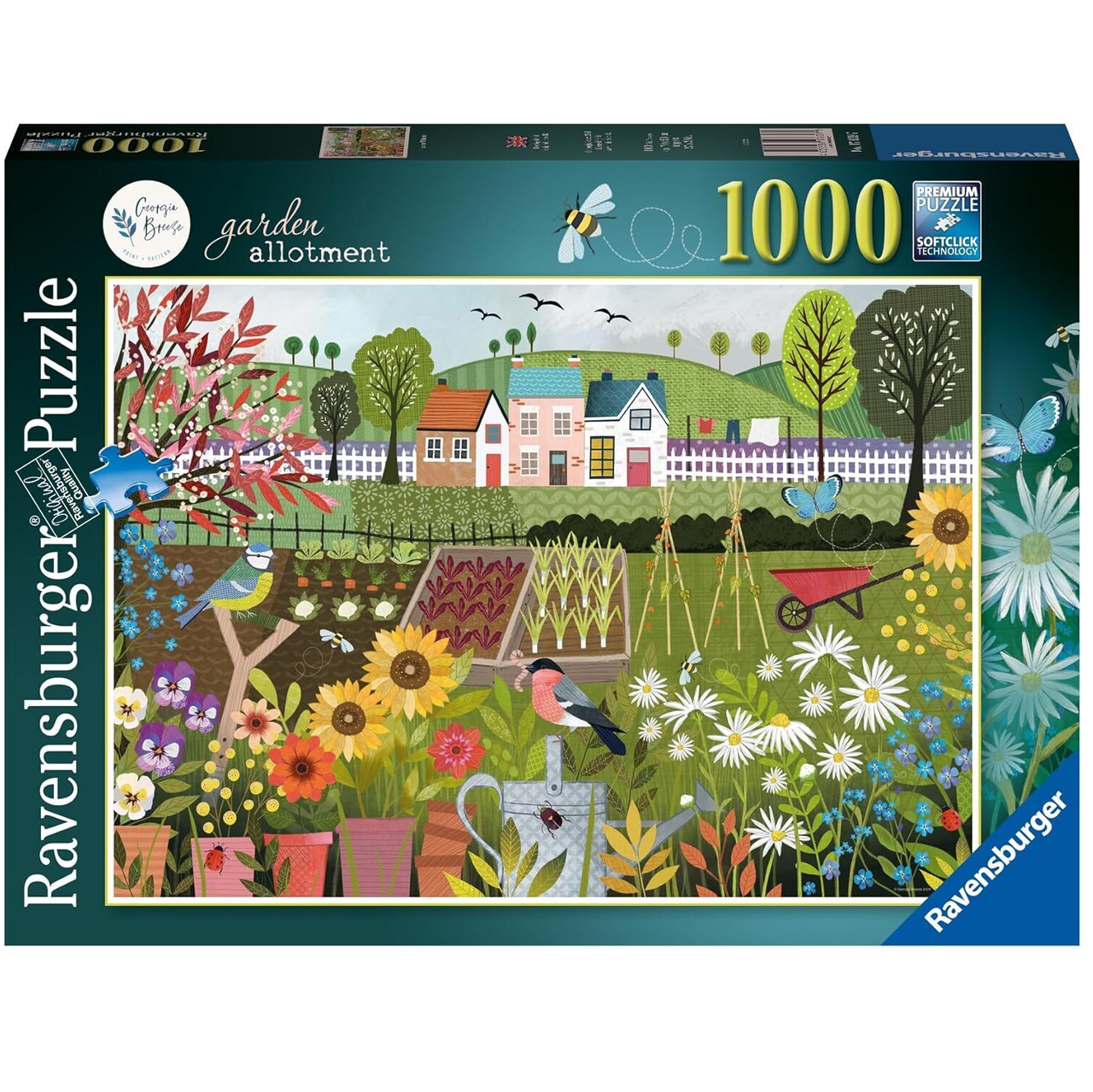 1000 pc Puzzle - Garden Allotment