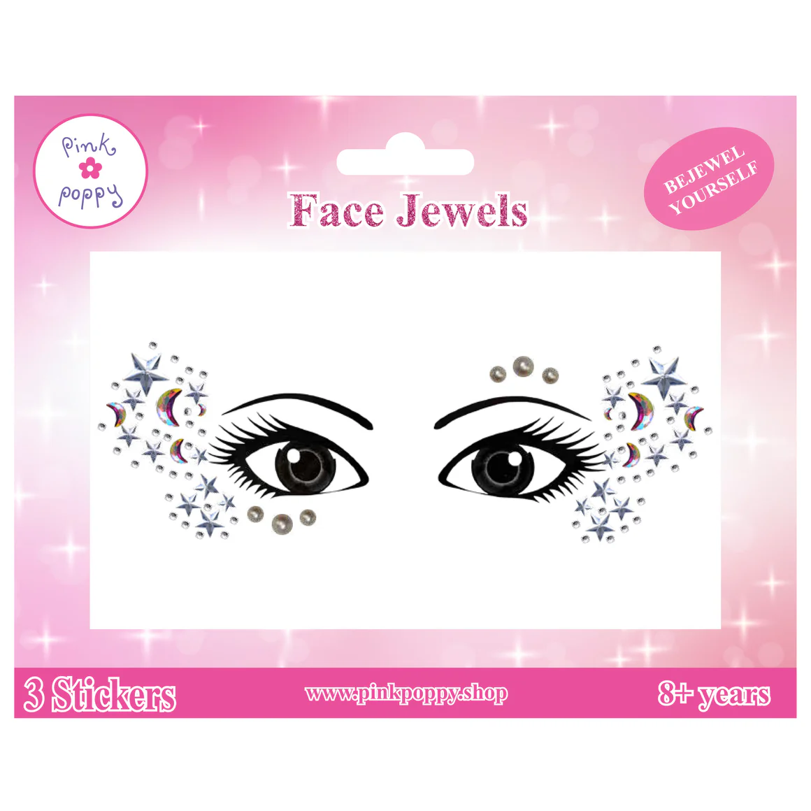 Romantics Midnight Face Jewels